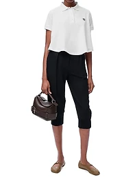 Trapeze Cotton-Blend Polo Shirt