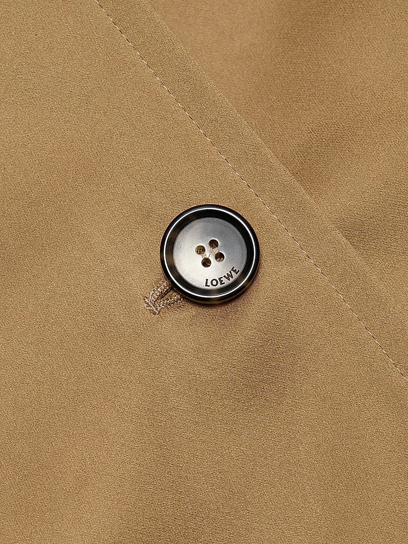 Double-Breasted Cape Jacket