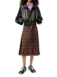 Anagram Cashmere-Blend Polo Sweater