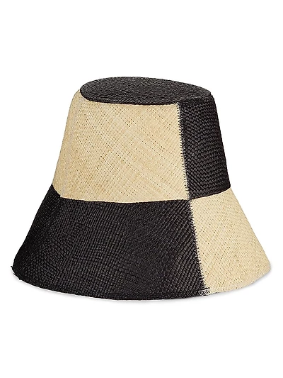 Checked Bucket Hat
