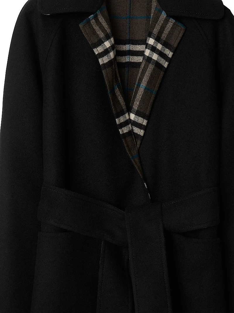 Turnbridge Wool Reversiable Wrap Coat