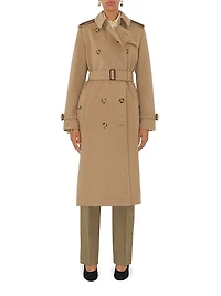 Kensington Cashmere Long Trench Coat