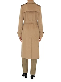Kensington Cashmere Long Trench Coat