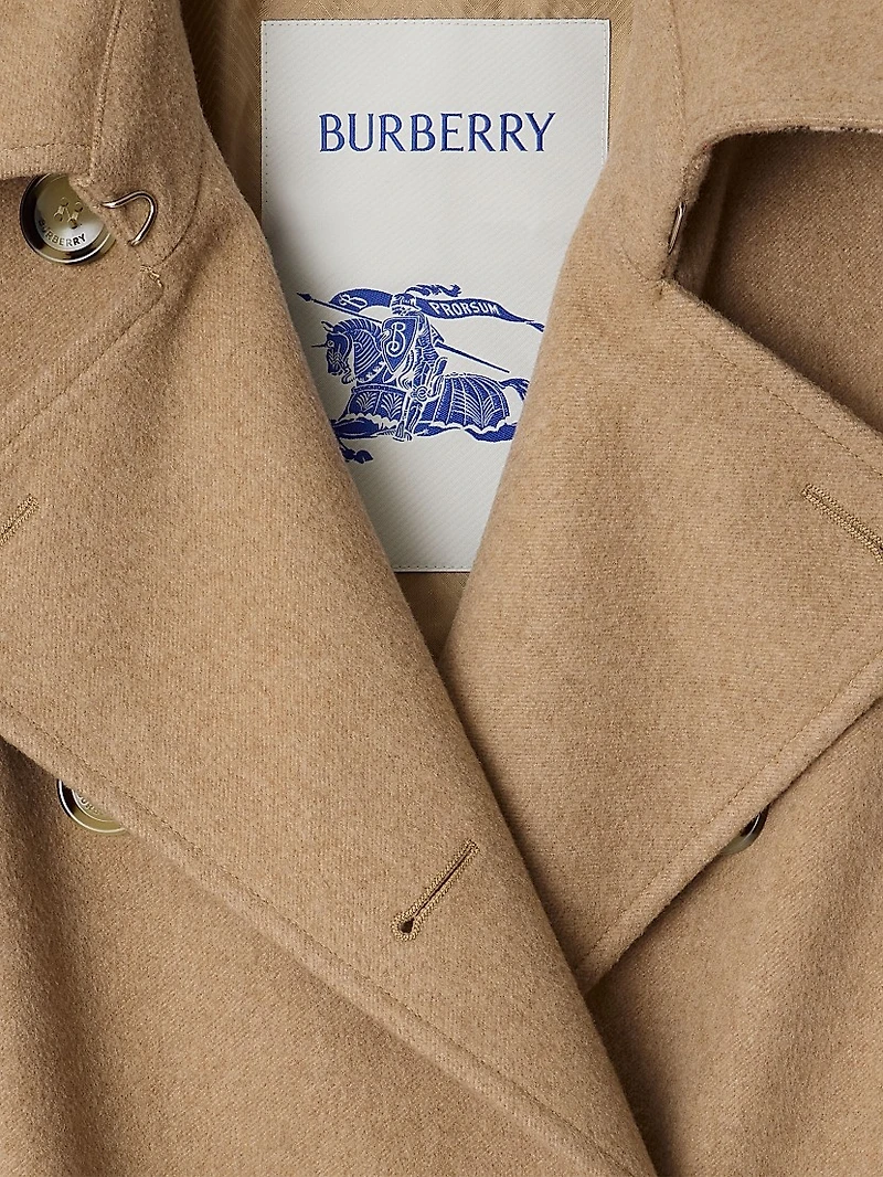 Kensington Cashmere Long Trench Coat