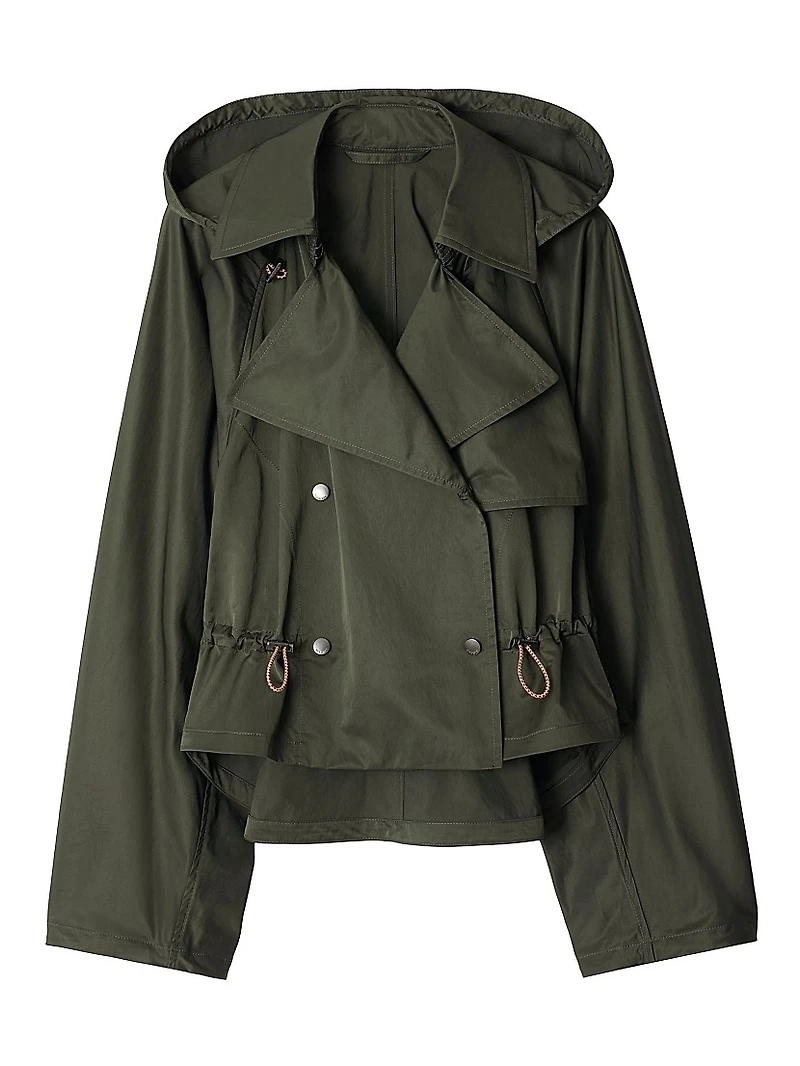 Hooded Trench Jacket