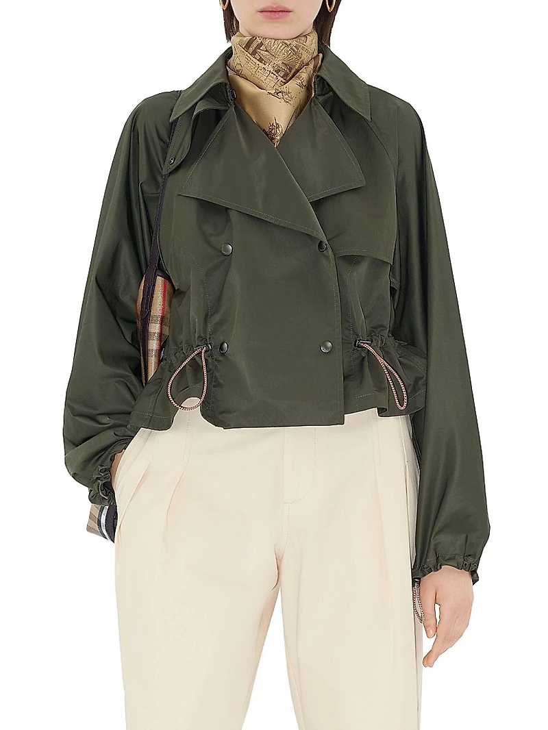 Hooded Trench Jacket