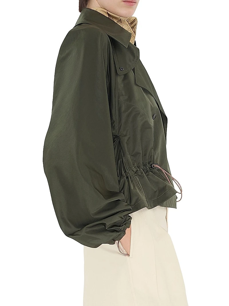 Hooded Trench Jacket