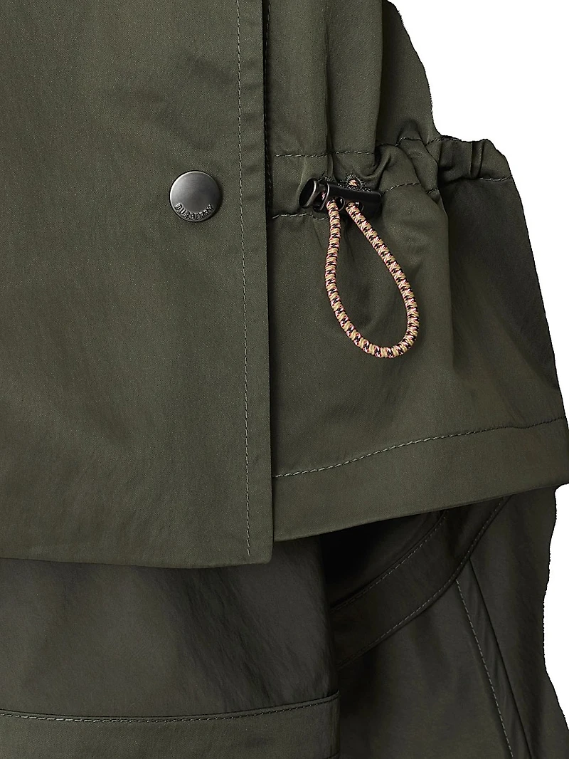 Hooded Trench Jacket