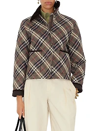 Oldham Check Cotton Jacket