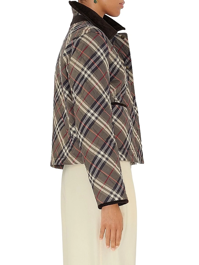 Oldham Check Cotton Jacket