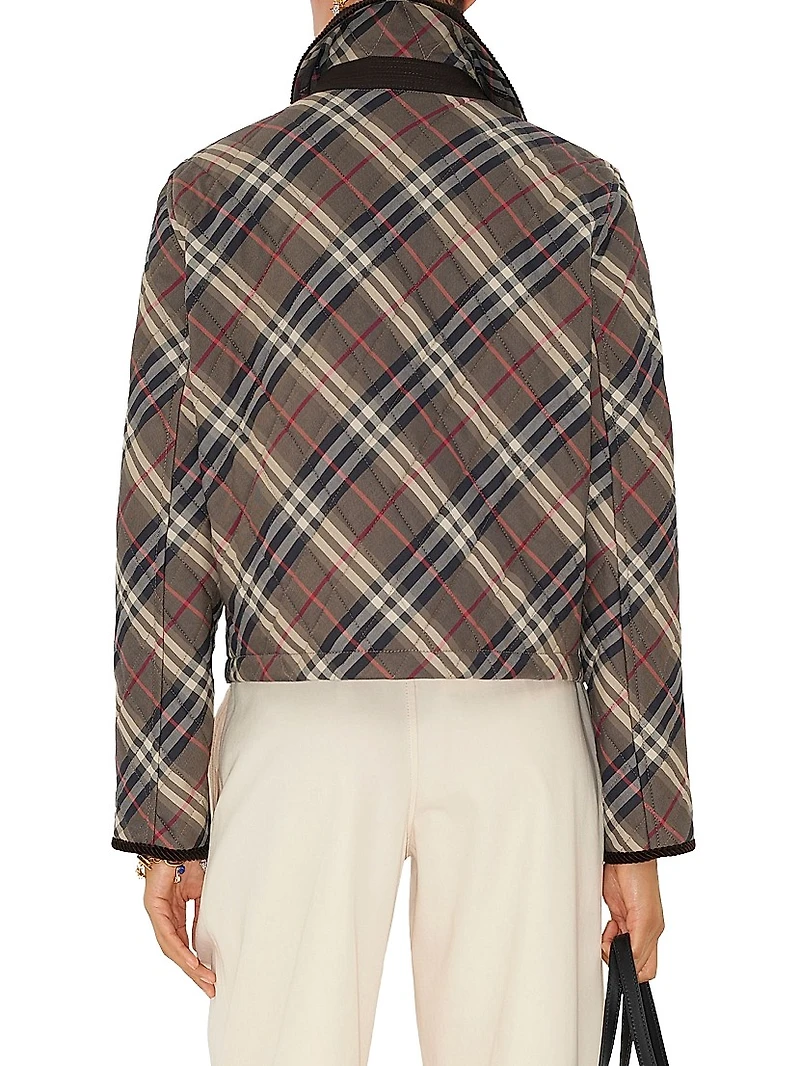 Oldham Check Cotton Jacket
