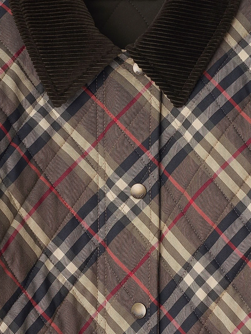 Oldham Check Cotton Jacket