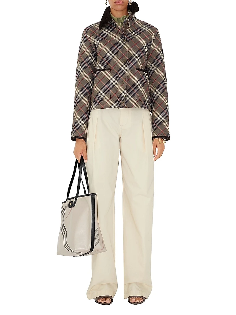 Oldham Check Cotton Jacket