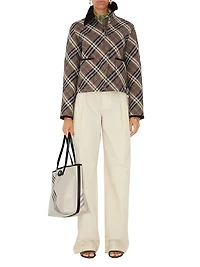 Oldham Check Cotton Jacket
