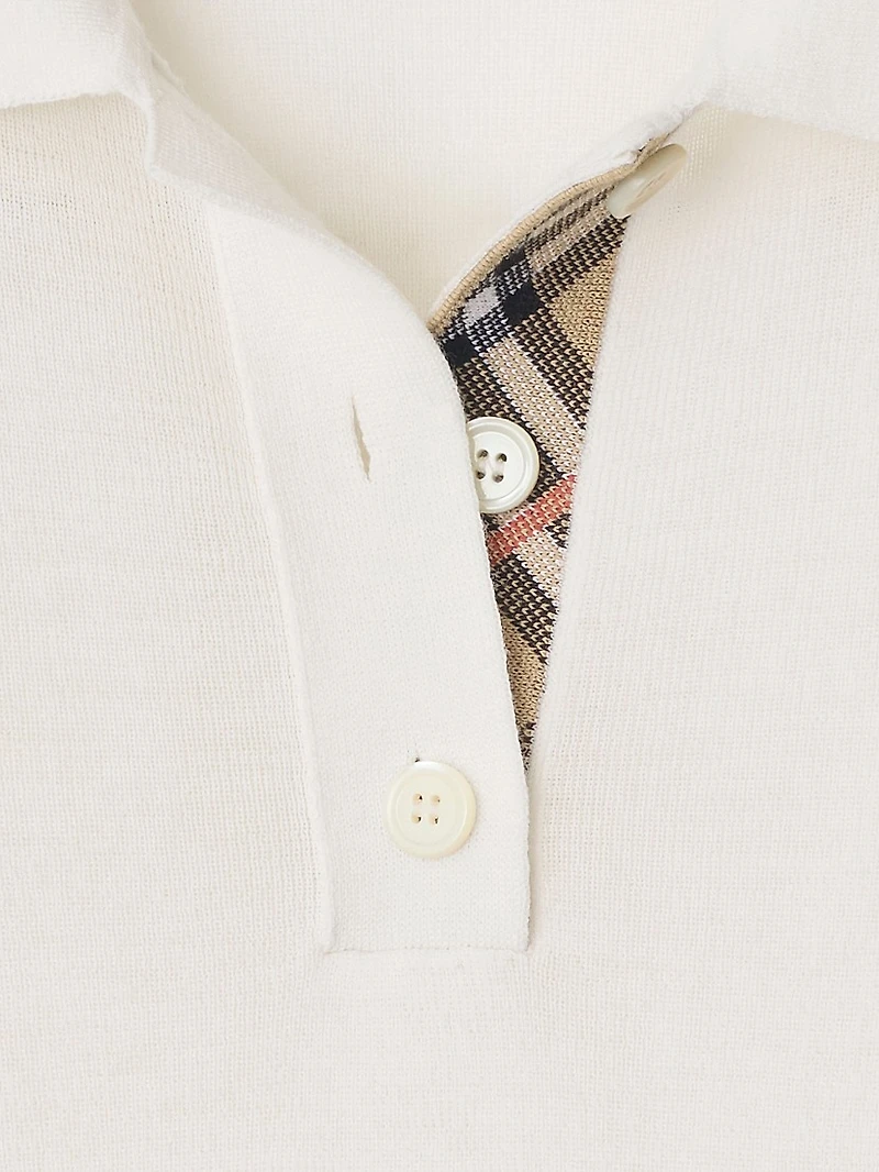 Maddie Wool Polo Shirt