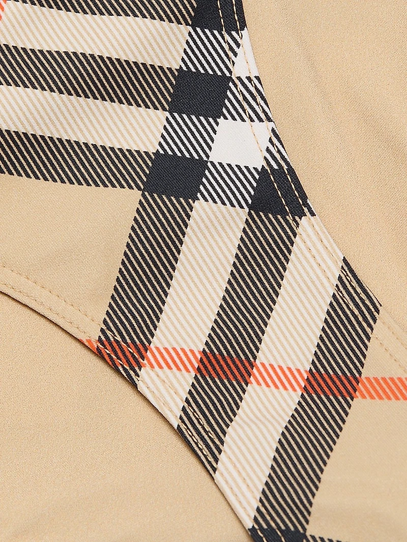 Check One-Piece Swimsuit