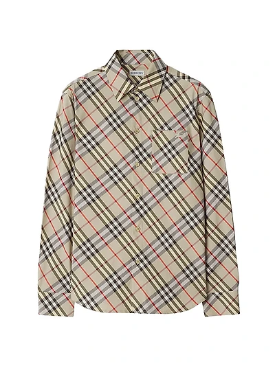 Regular Fit Check Cotton Shirt