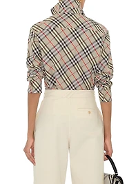 Regular Fit Check Cotton Shirt