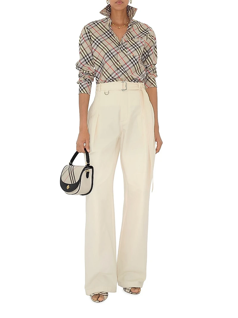 Regular Fit Check Cotton Shirt