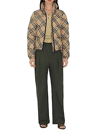 Check Down Puffer Jacket