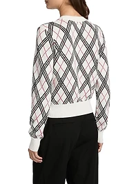 Argyle Cotton Sweater