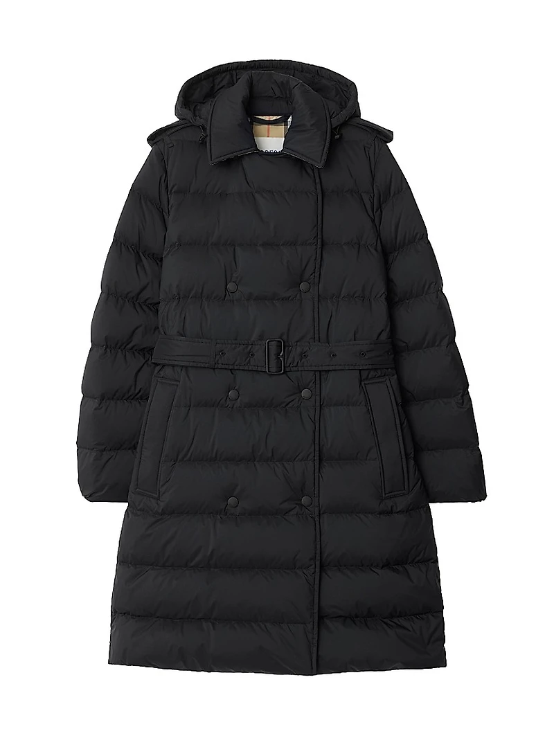 Kent Regular Fit Hooded Down Jacket