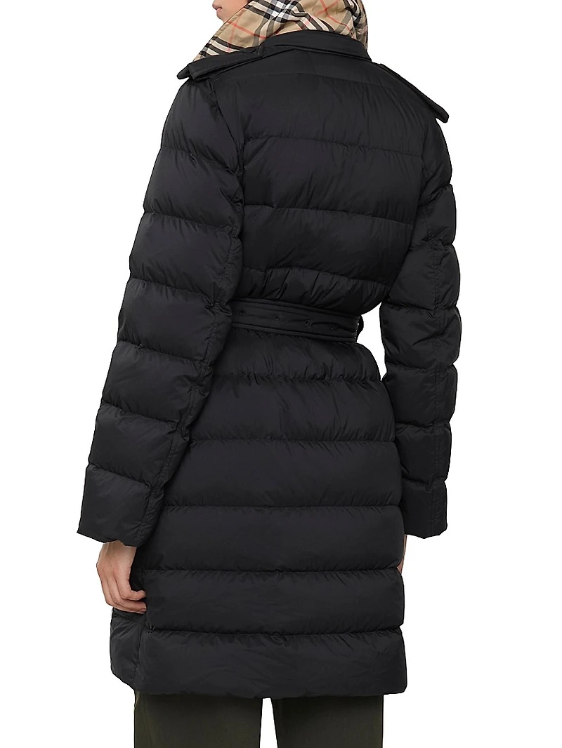 Kent Regular Fit Hooded Down Jacket
