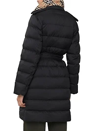 Kent Regular Fit Hooded Down Jacket