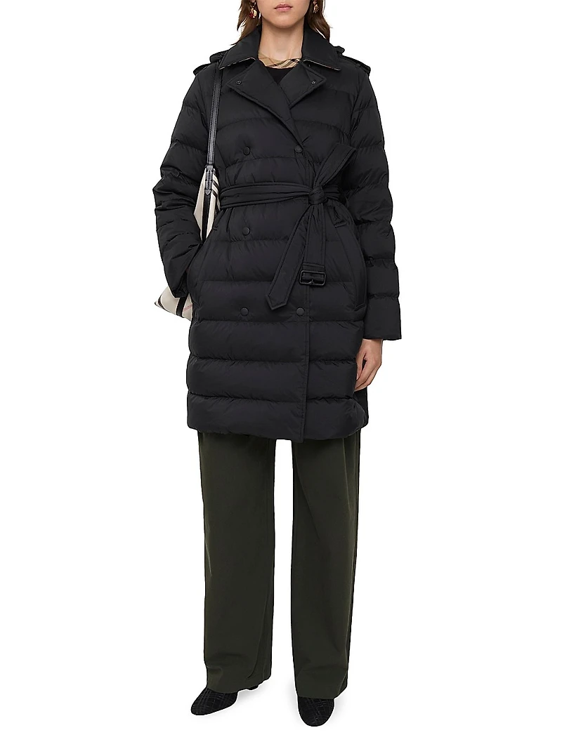 Kent Regular Fit Hooded Down Jacket