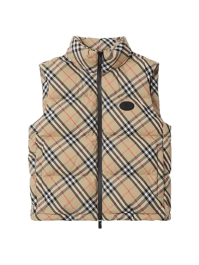 Harter Check Down Vest