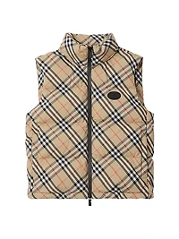 Harter Check Down Vest