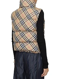 Harter Check Down Vest
