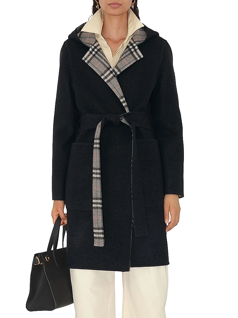 Hampshire Wool Belted Coat
