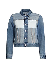 Reversed Denim Sports Jacket