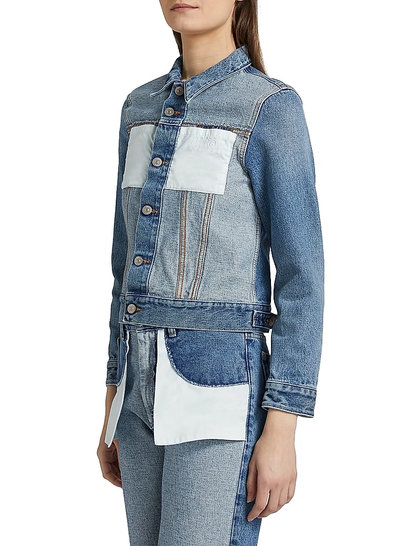 Reversed Denim Sports Jacket