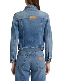 Reversed Denim Sports Jacket