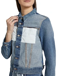 Reversed Denim Sports Jacket