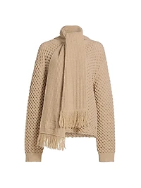 Tieneck Virgin Wool-Blend Sweater