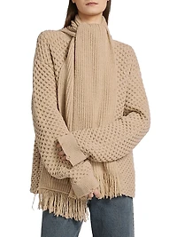 Tieneck Virgin Wool-Blend Sweater