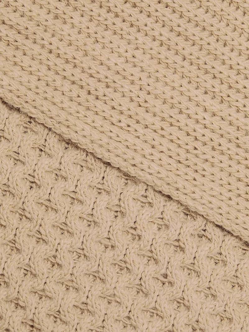 Tieneck Virgin Wool-Blend Sweater