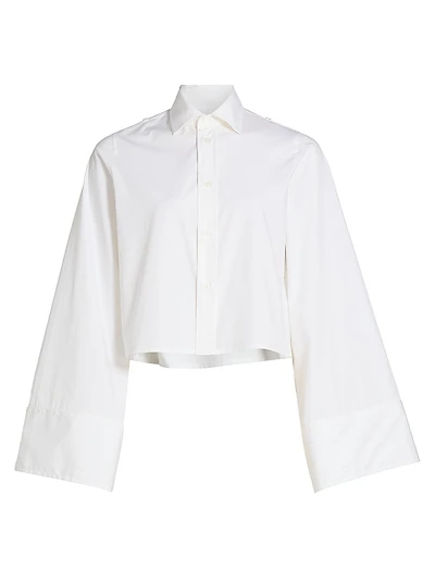 Boxy Poplin Shirt