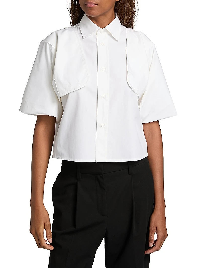 Boxy Poplin Shirt
