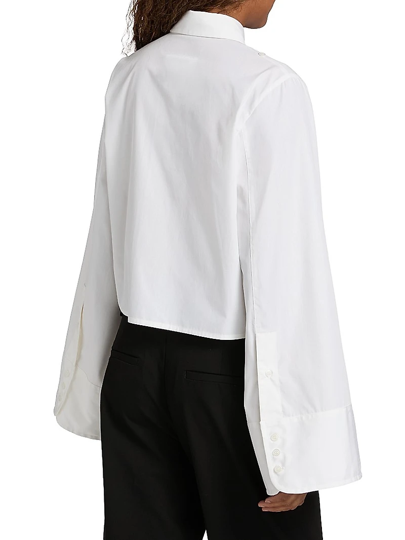 Boxy Poplin Shirt
