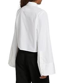 Boxy Poplin Shirt