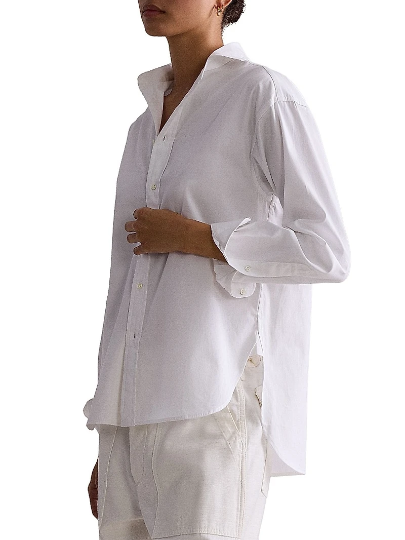 Relaxed Fit Cotton Shirt