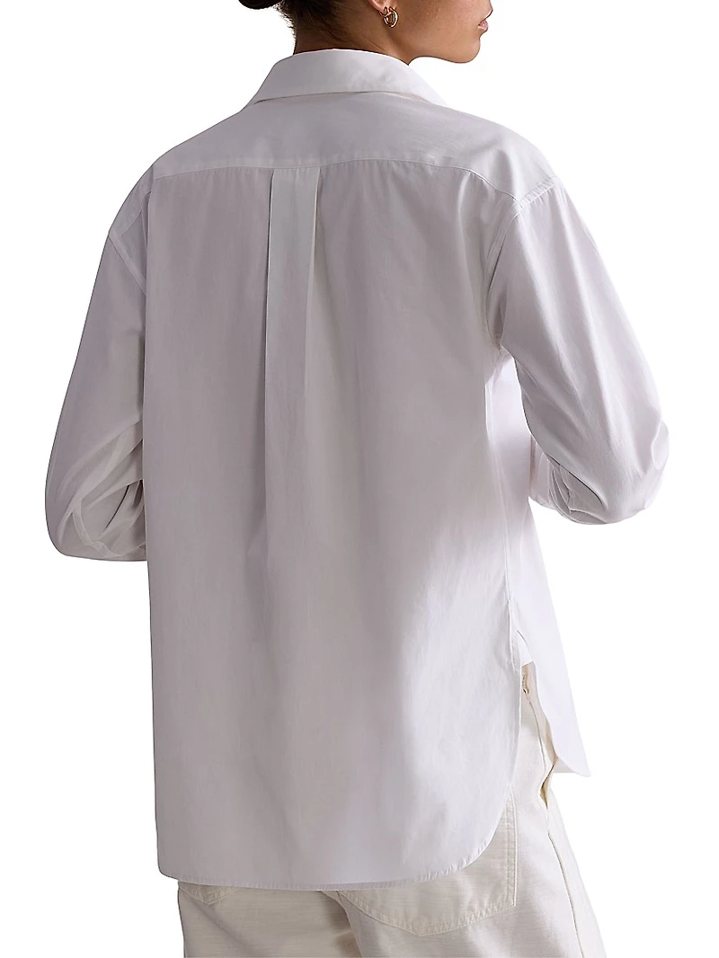 Relaxed Fit Cotton Shirt