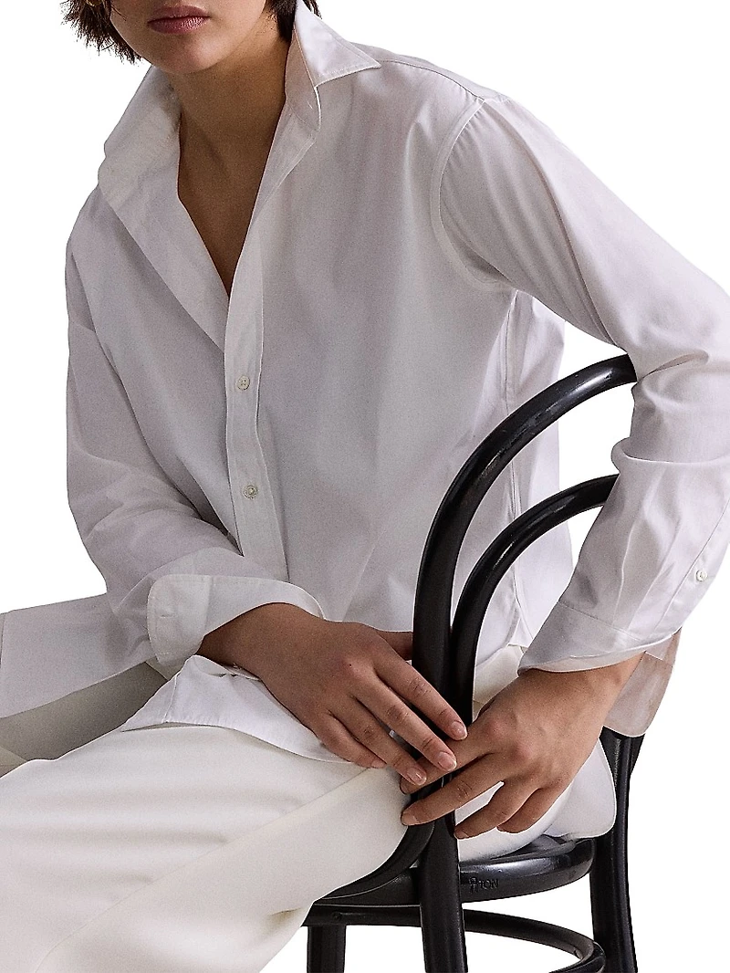 Relaxed Fit Cotton Shirt