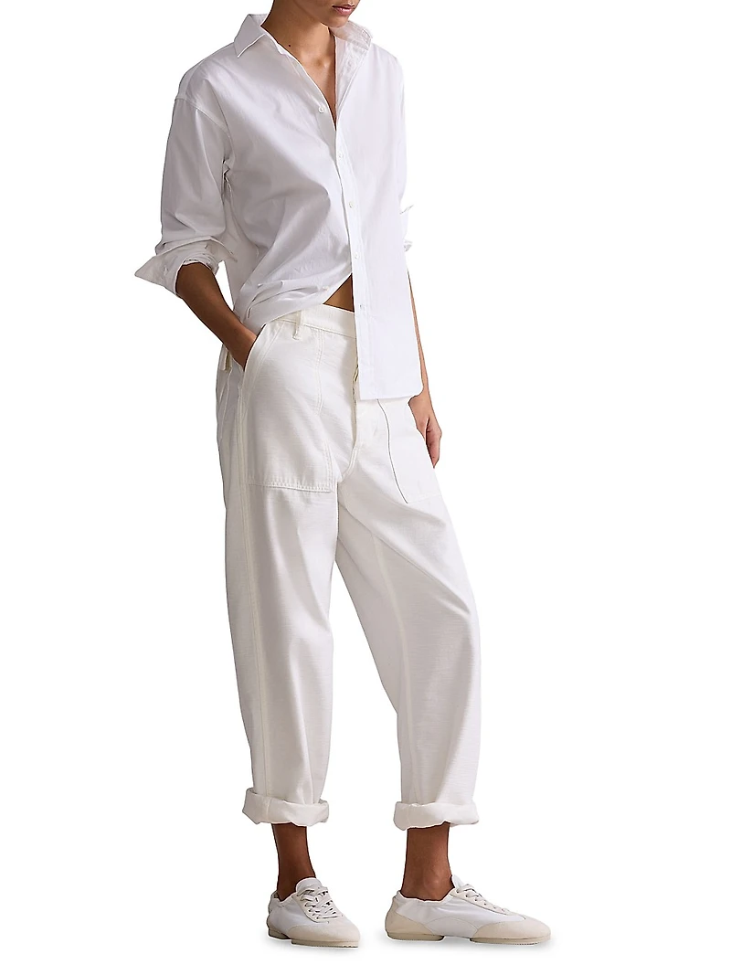 Relaxed Fit Cotton Shirt