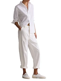 Relaxed Fit Cotton Shirt