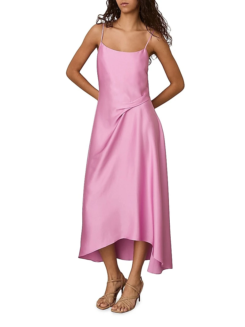 Zoey Draped Slip Dress